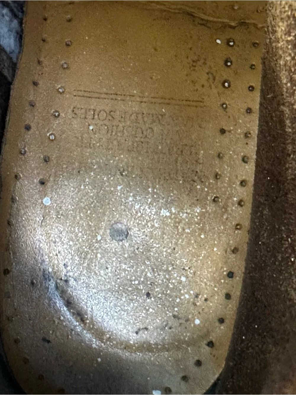 Vintage Dr. Martens 1460 Made in England Brown Crazy Horse Leather Boots UK 7
